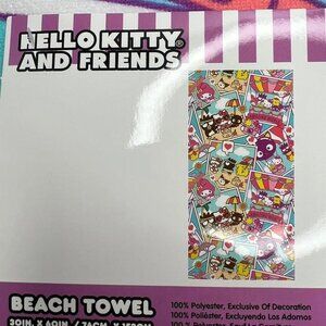 Sanrio Hello Kitty and Friends Beach Towel